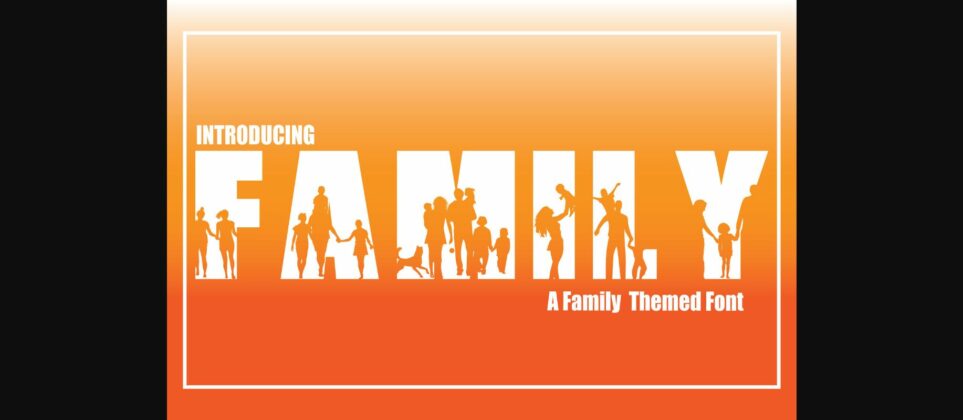 Family Font Poster 3