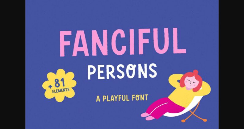 Fanciful Persons Font Poster 3