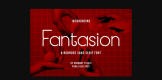 Fantasion Font Poster 1