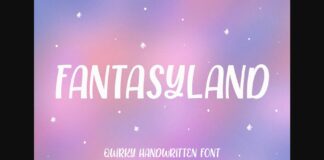 Fantasyland Font Poster 1