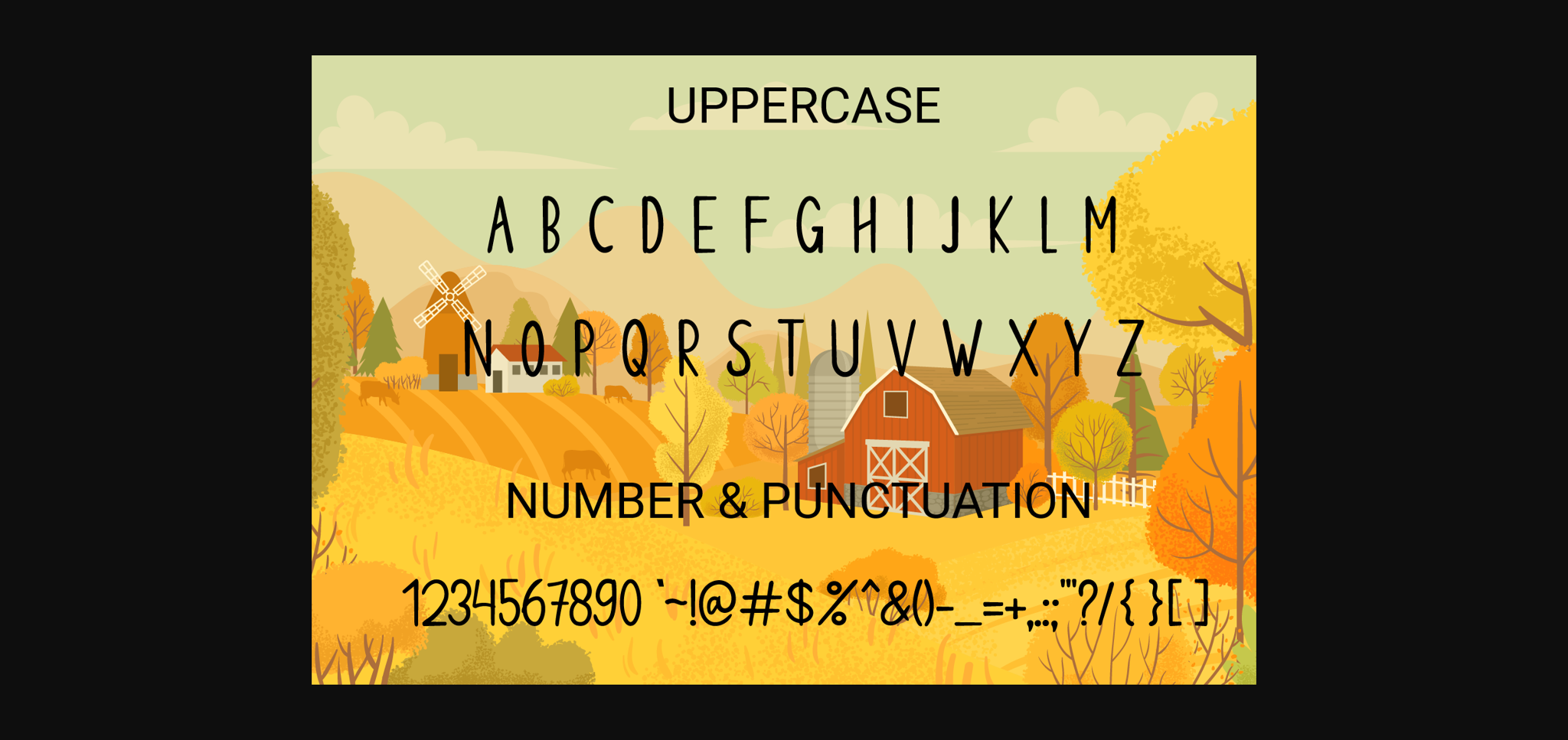 Farm Dream Font - Font Canyon