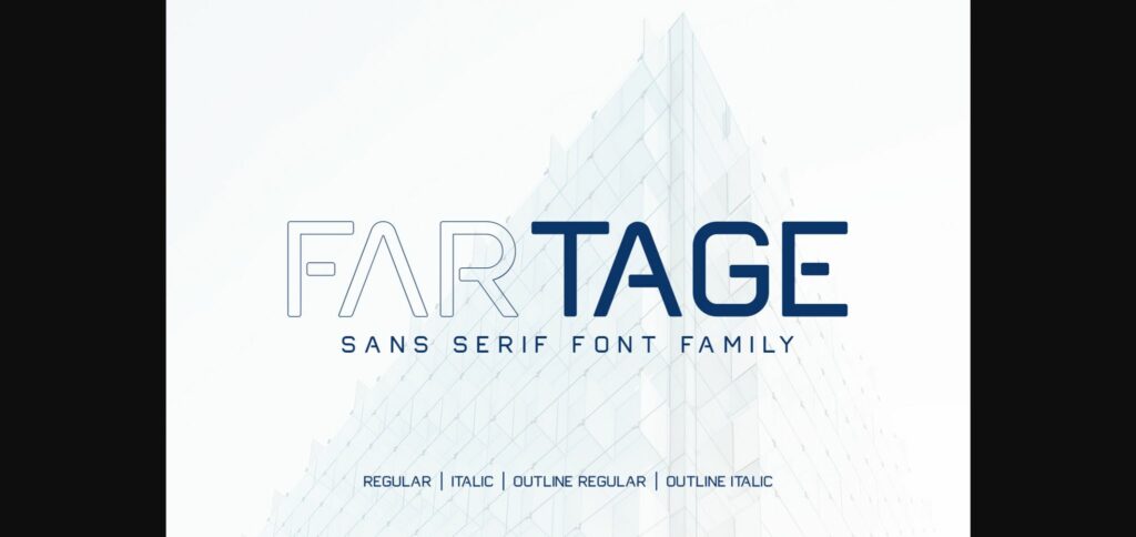 Fartage Font Poster 3