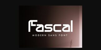 Fascal Font Poster 1