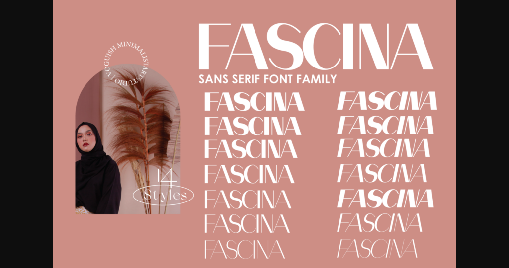 Fascina Font Poster 1