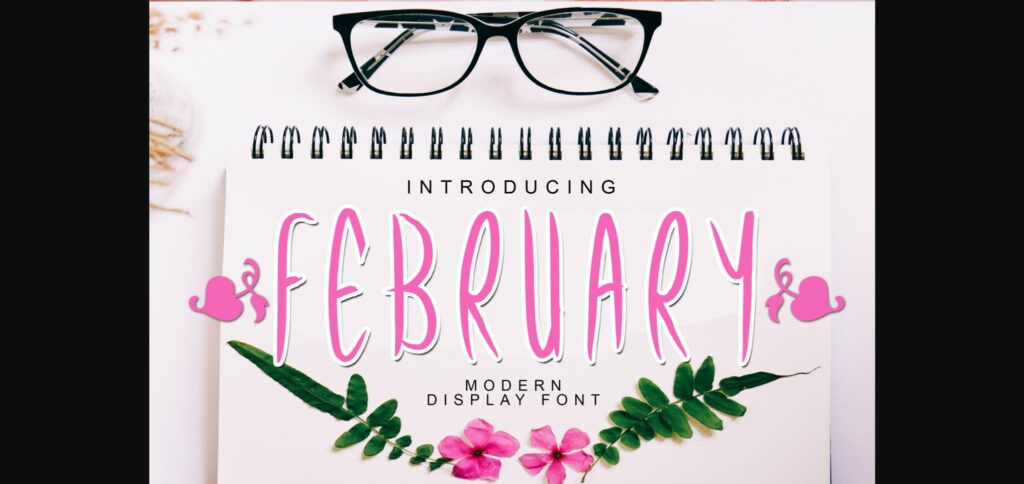 February Font Poster 1