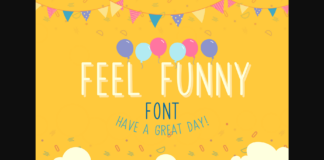 Feel Funny Font Poster 1