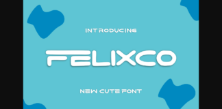 Felixco Font Poster 1