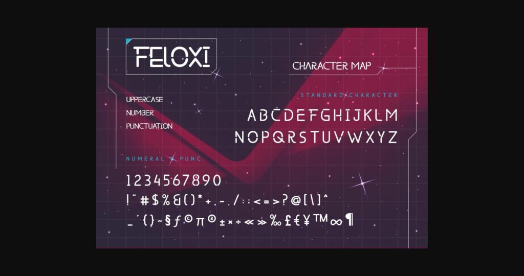 Feloxi Font Poster 4