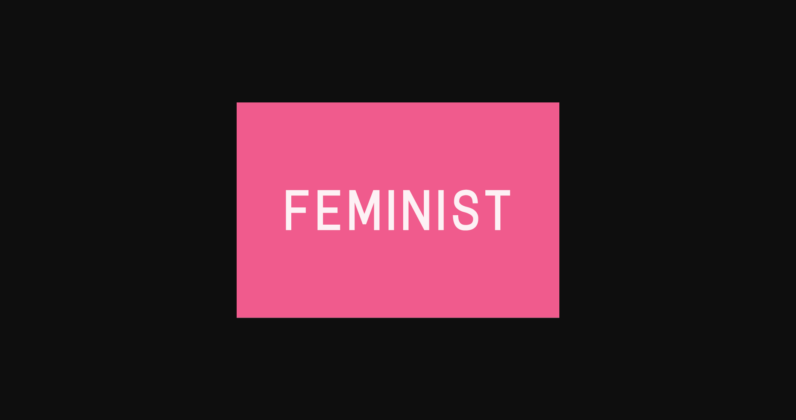 Feminist Font Poster 3