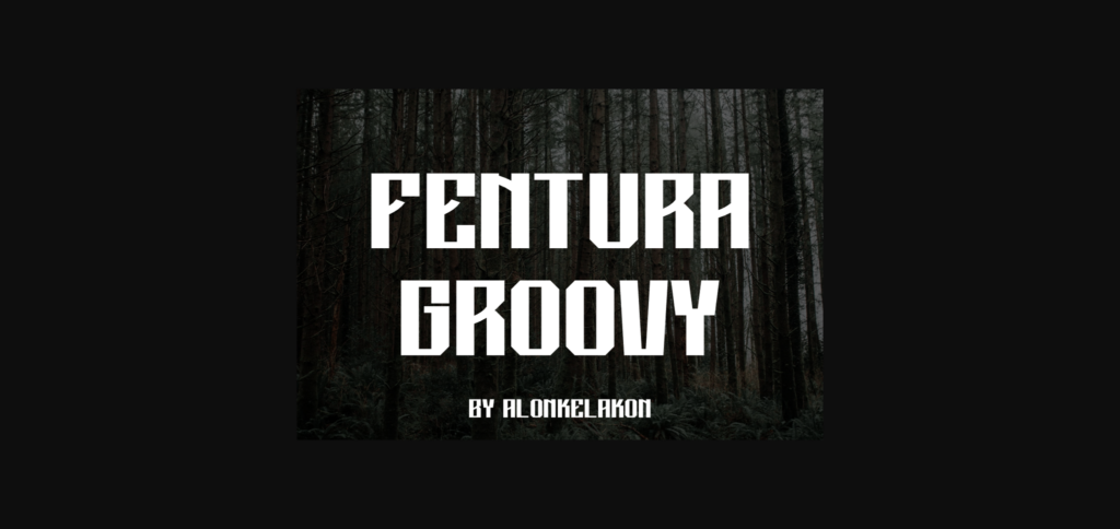 Fentura Groovy Font Poster 3