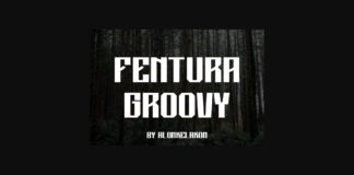 Fentura Groovy Font Poster 1