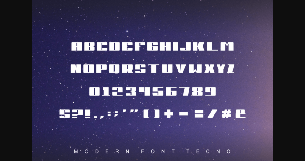 Fernob Font Poster 5