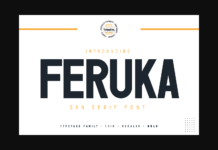 Feruka Font Poster 1