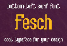 Fesch Fonts