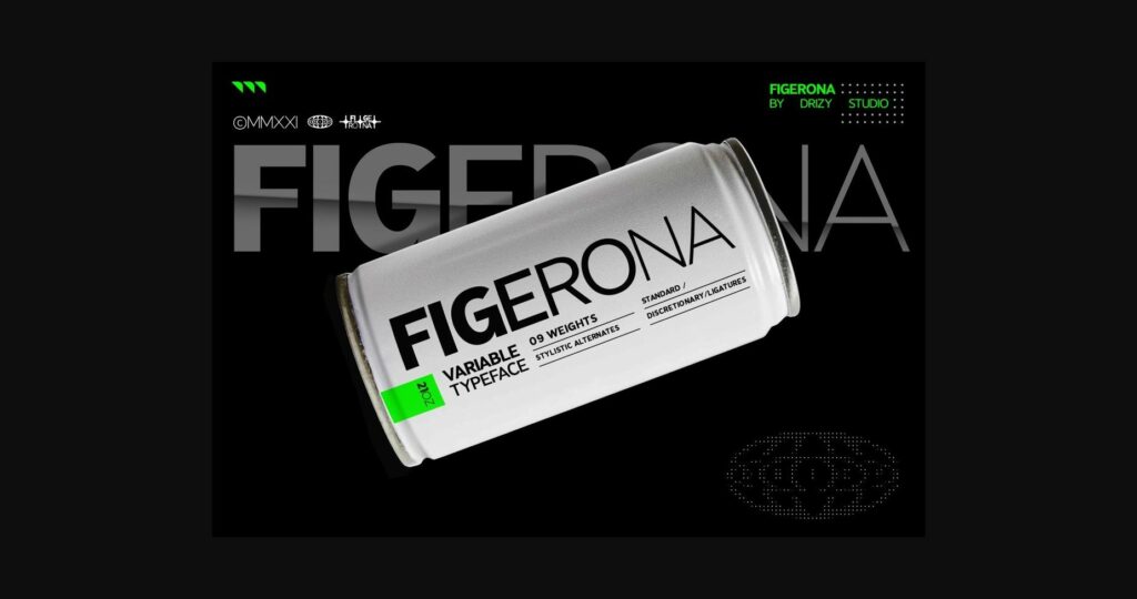 Figerona Font Poster 6