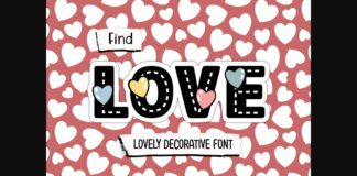 Find Love Font Poster 1