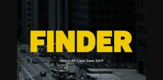 Finder Font Poster 1