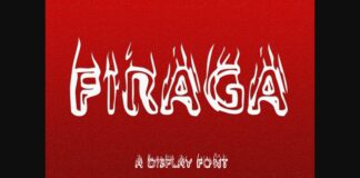 Firaga Font Poster 1