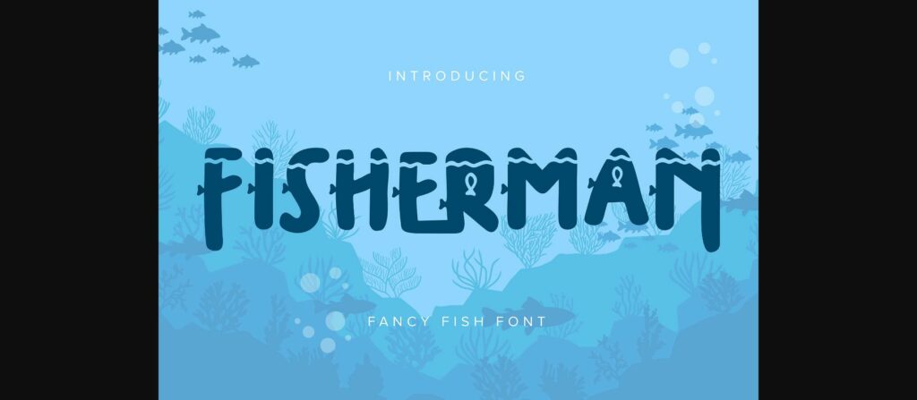 Fisherman Font Poster 1