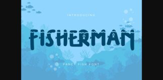 Fisherman Font Poster 1