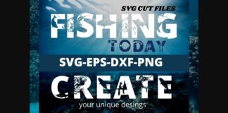 Fishing Today Font Poster 1