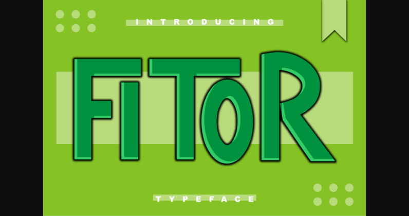 Fitor Font Poster 3