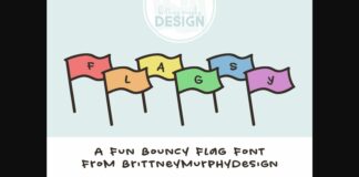 Flagsy Font Poster 1