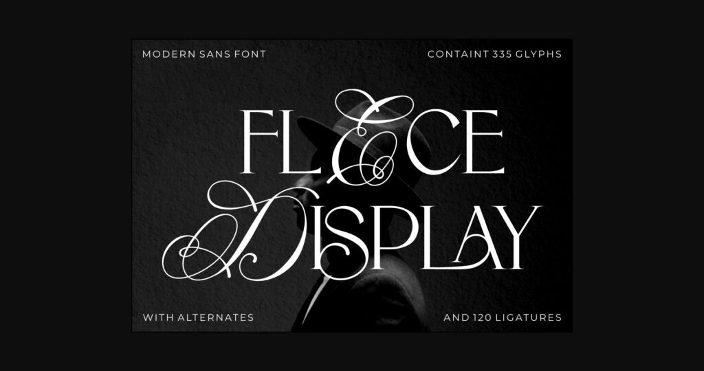 Flece Display Font Poster 3