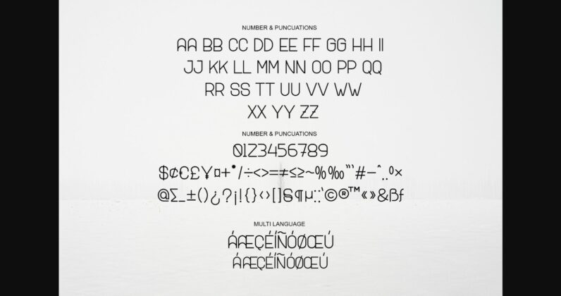 Flexing Font Poster 8