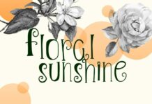 Floral Sunshine Fonts