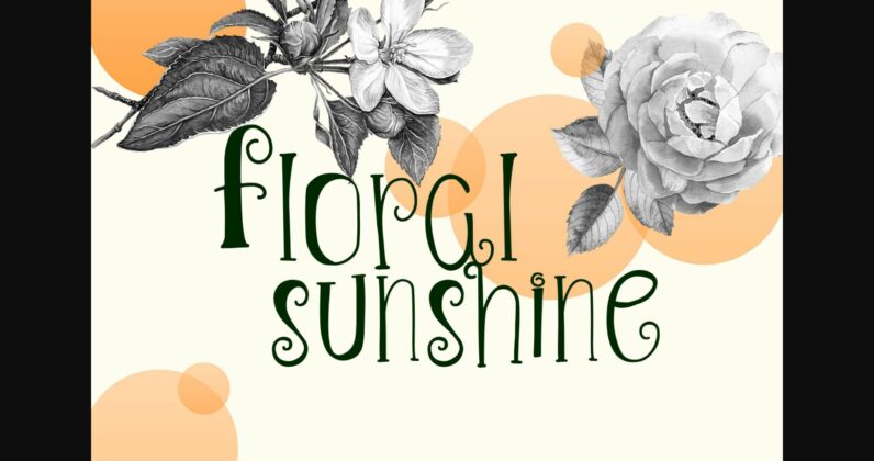 Floral Sunshine Poster 1