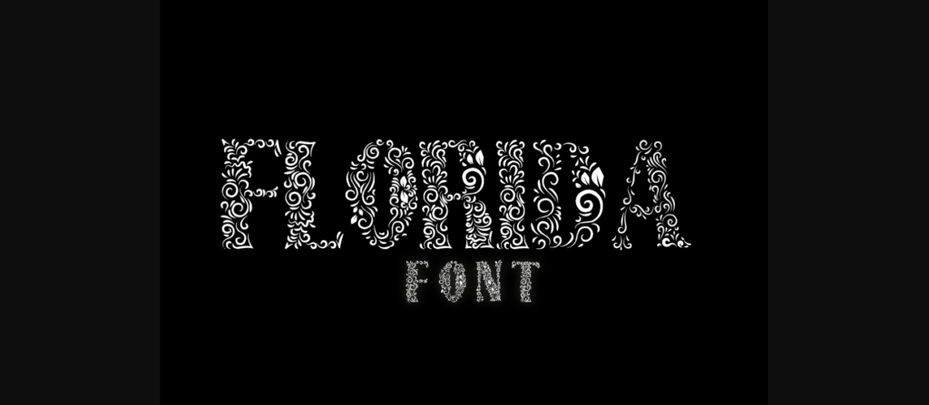 Florida Font Poster 3