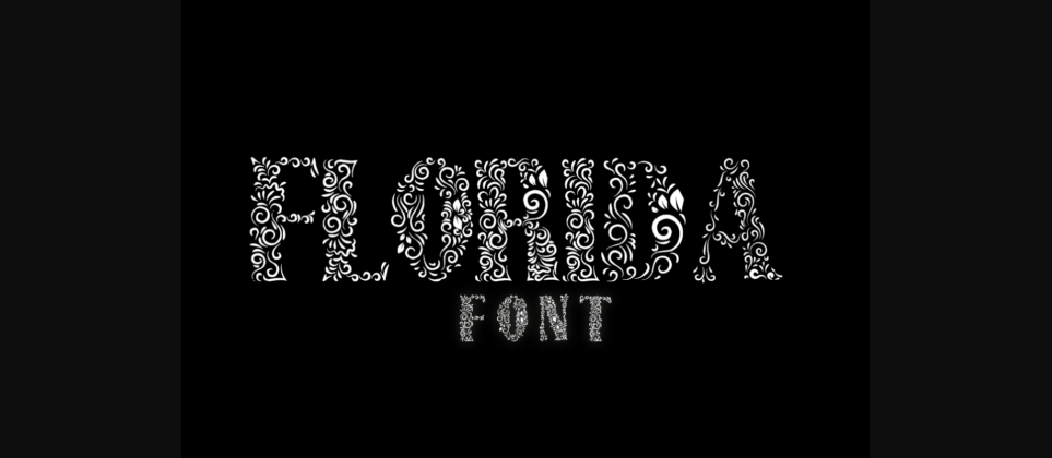 Florida Font Poster 3