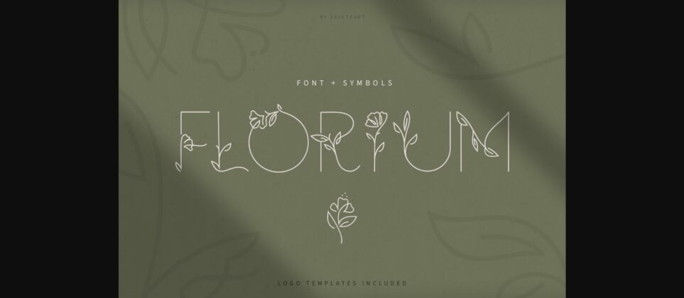 Florium Font Poster 3