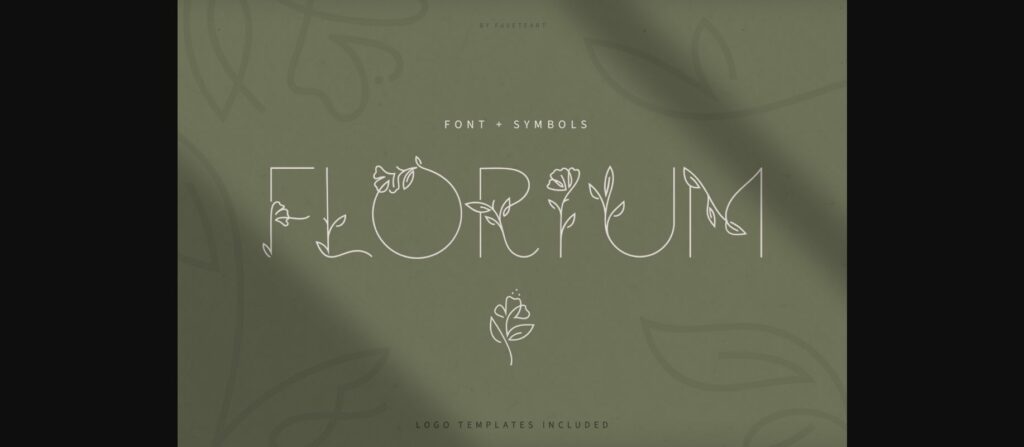 Florium Font Poster 1