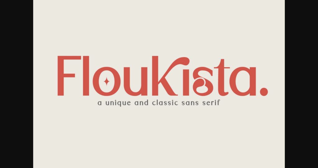 Floukista Font Poster 1