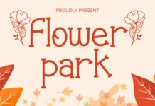 Flower Park Fonts