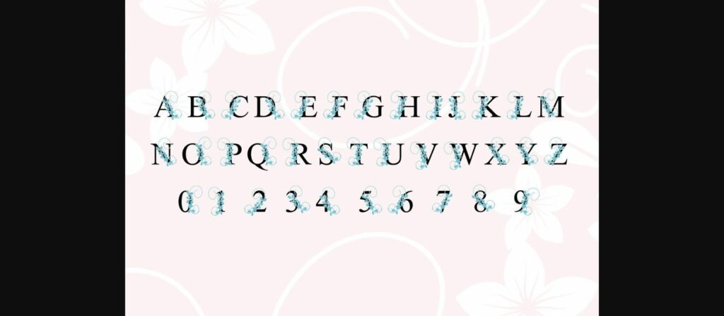 Flowerina Font Poster 7