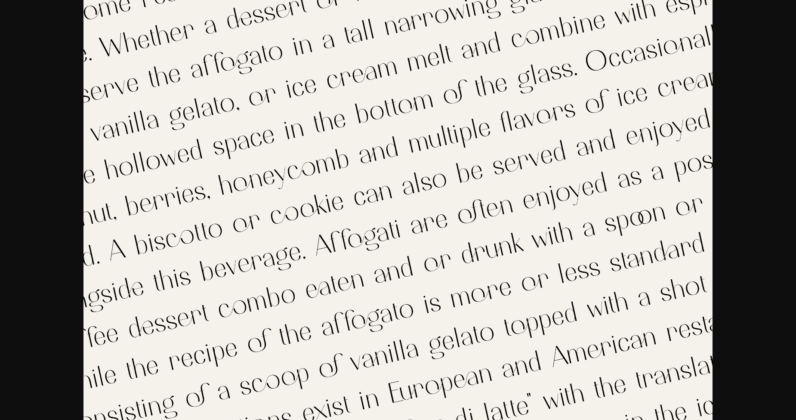 Fogato Font Poster 5