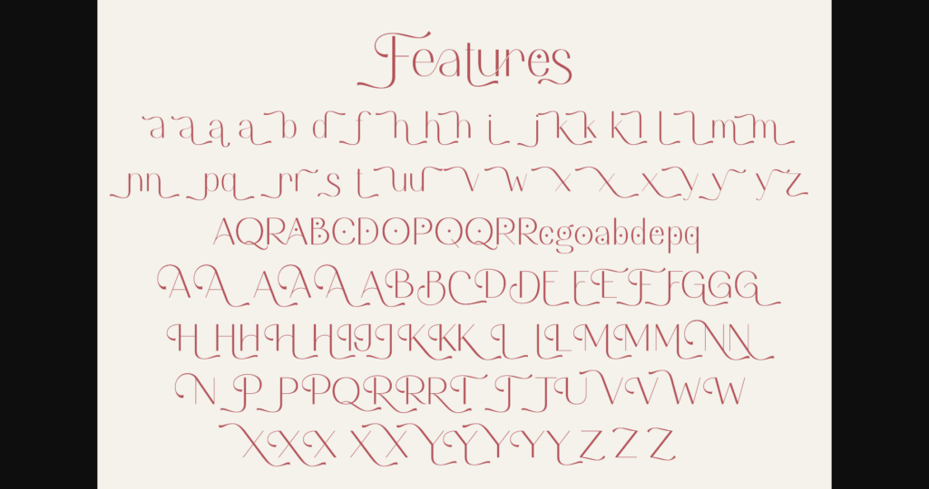 Fogato Font Poster 8