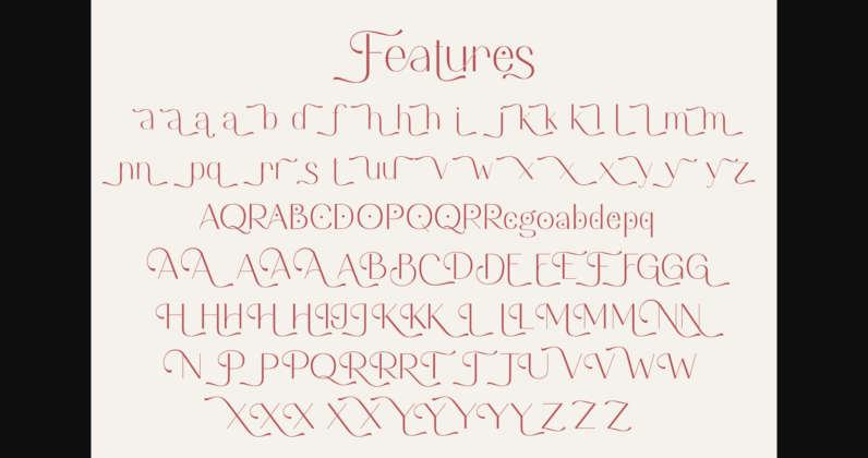 Fogato Font Poster 8