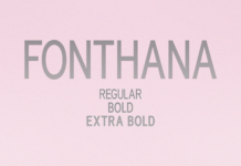 Fonthana Font Poster 1