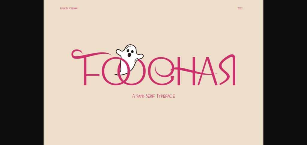 Fooghasi Font Poster 3