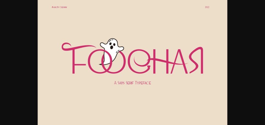 Fooghasi Font Poster 1