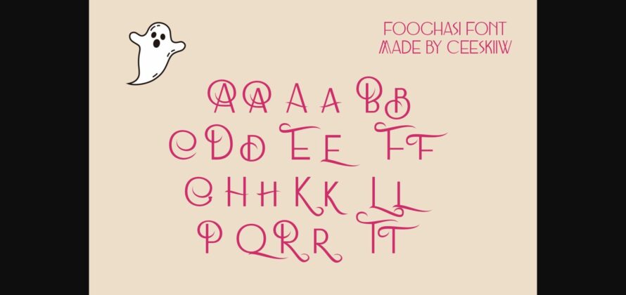 Fooghasi Font Poster 9