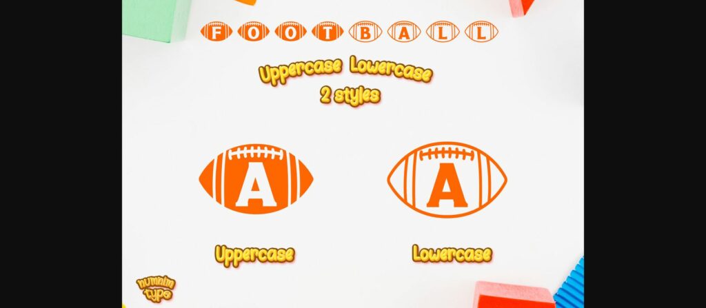 Football Font Poster 7