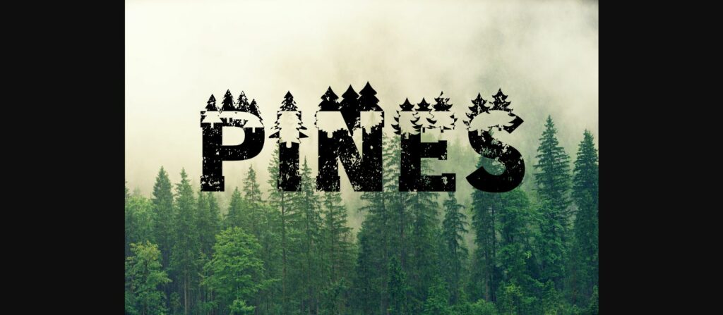 Forest Font Poster 6