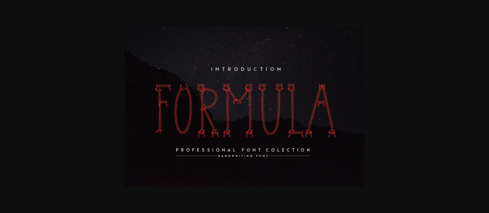 Formula Font - Font Canyon