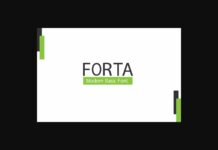 Forta Basic Font Poster 1