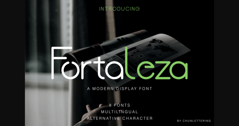 Fortaleza Font Poster 3